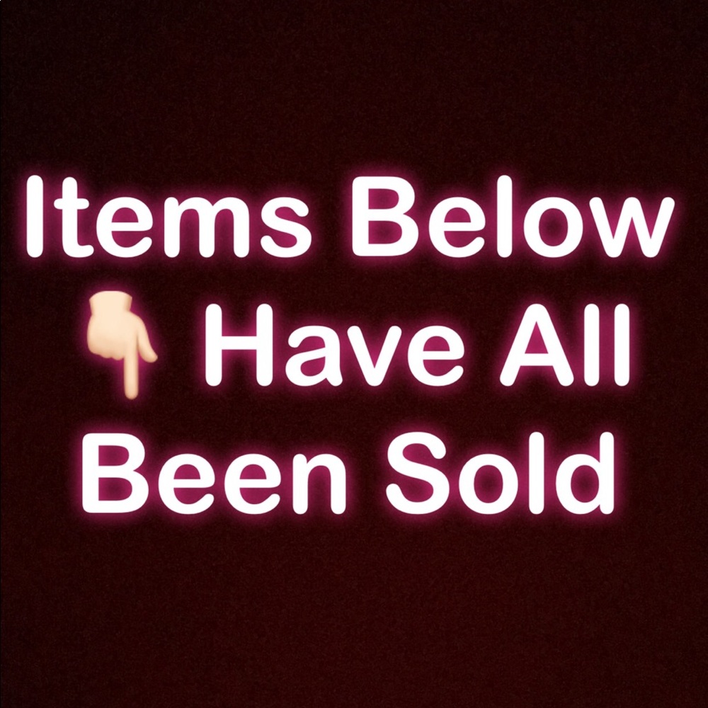 Sold Items